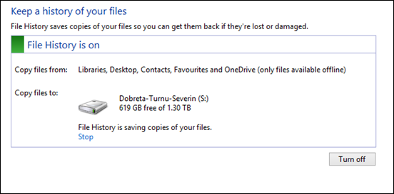 Windows File History