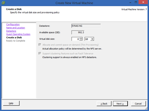 installation of Debian 7 on VMware