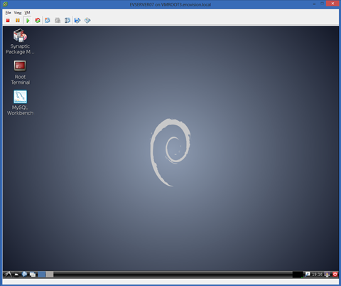 installation of Debian 7 on VMware